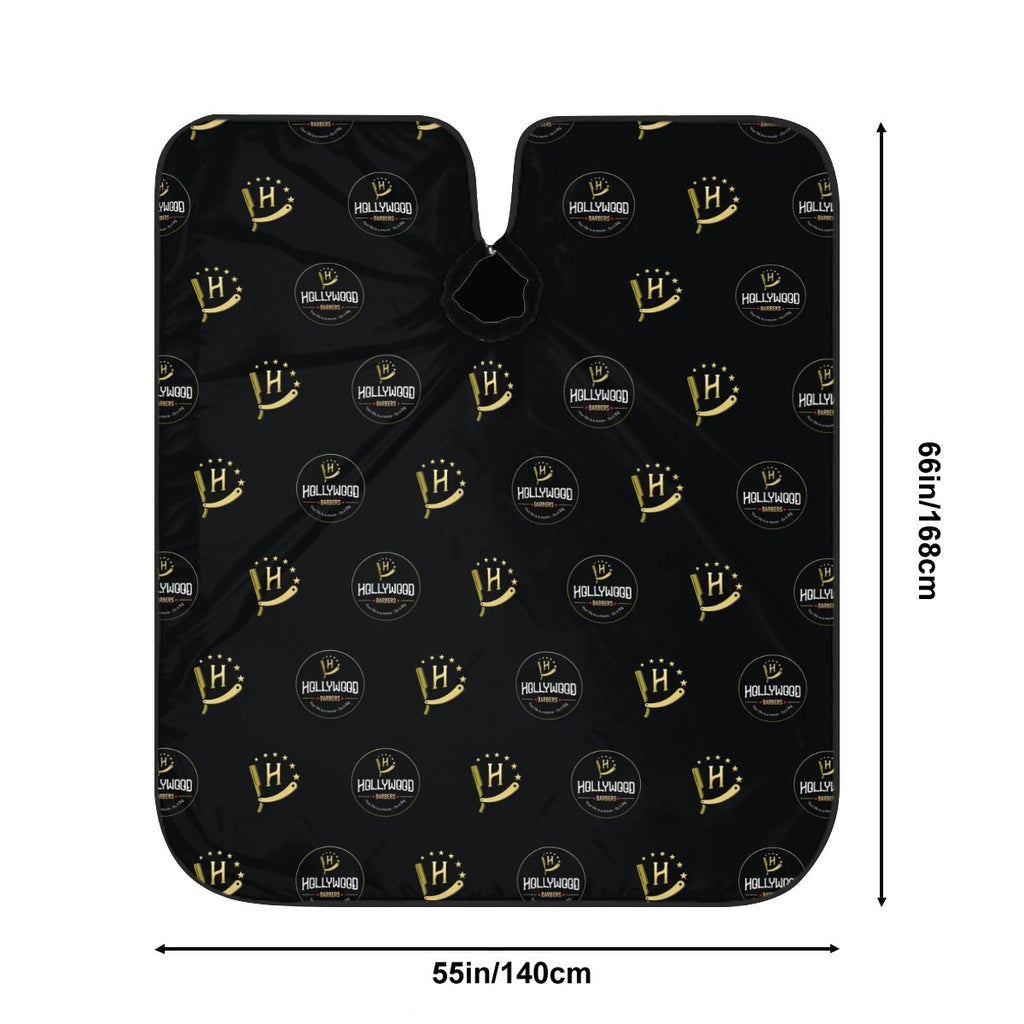 Barber Cape - Mix Black