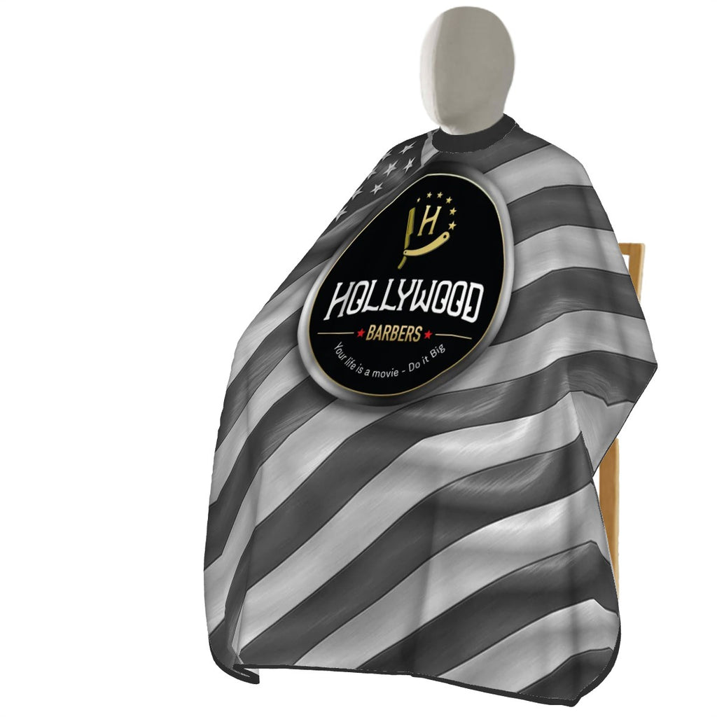 Kids Cape - Chrome Flag Silver