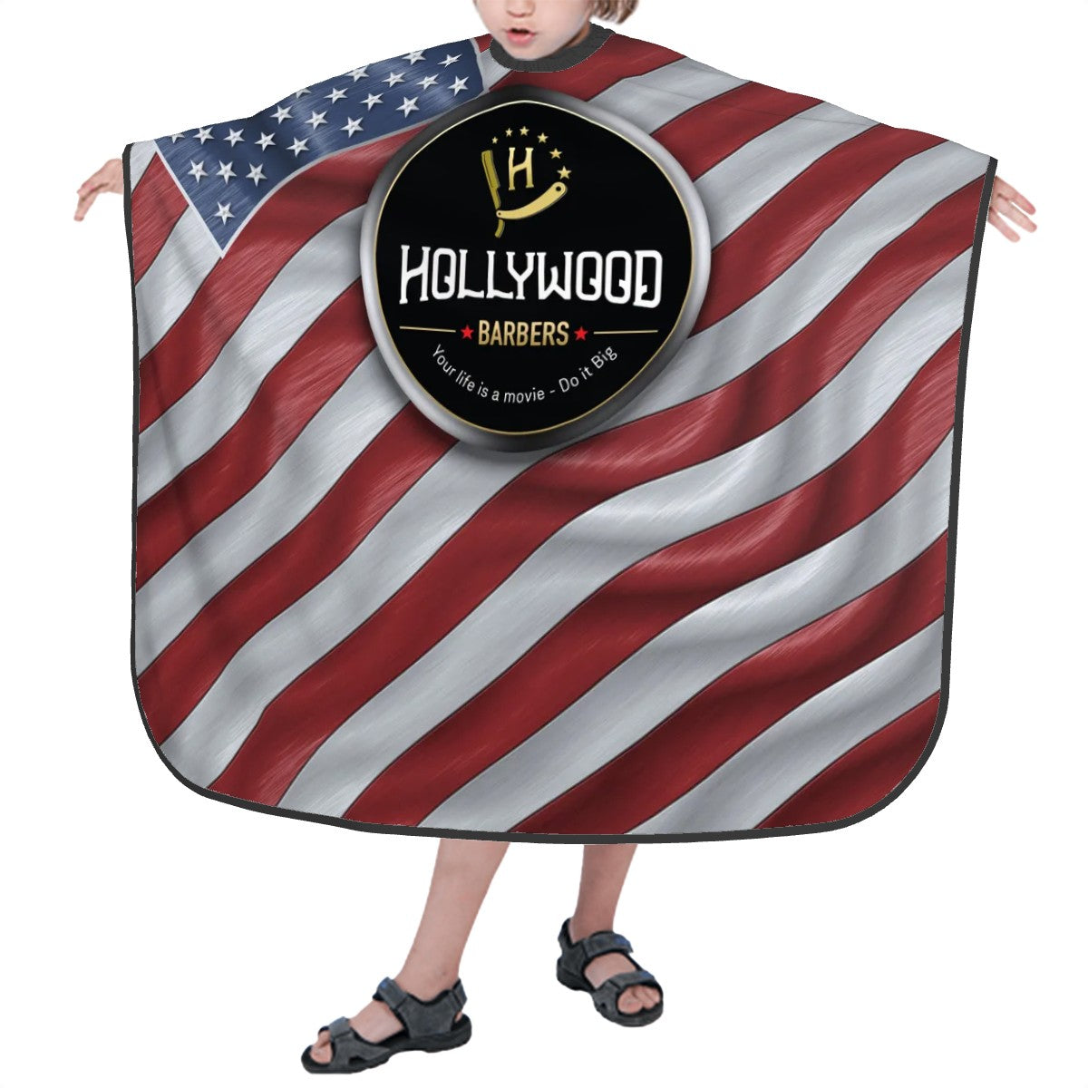 Kids Cape - Chrome Flag