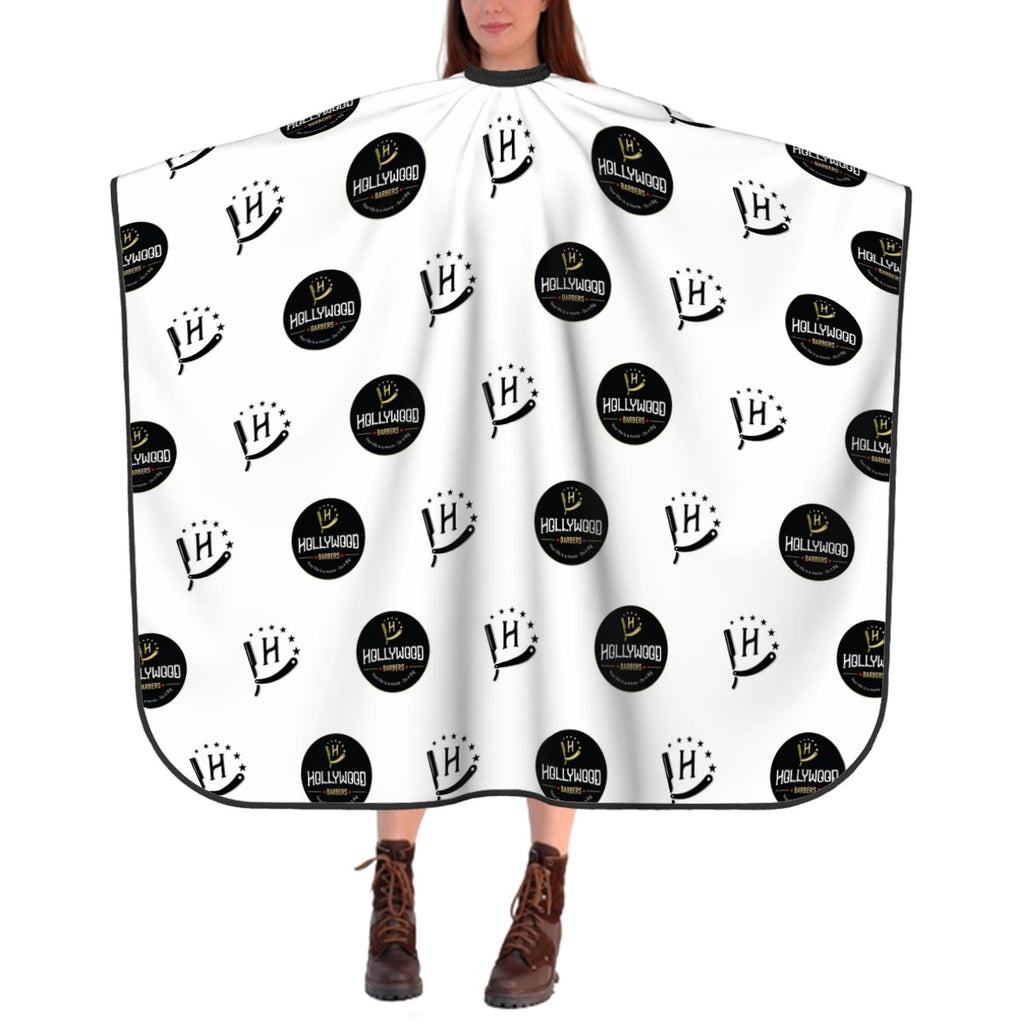 Barber Cape - Mix White