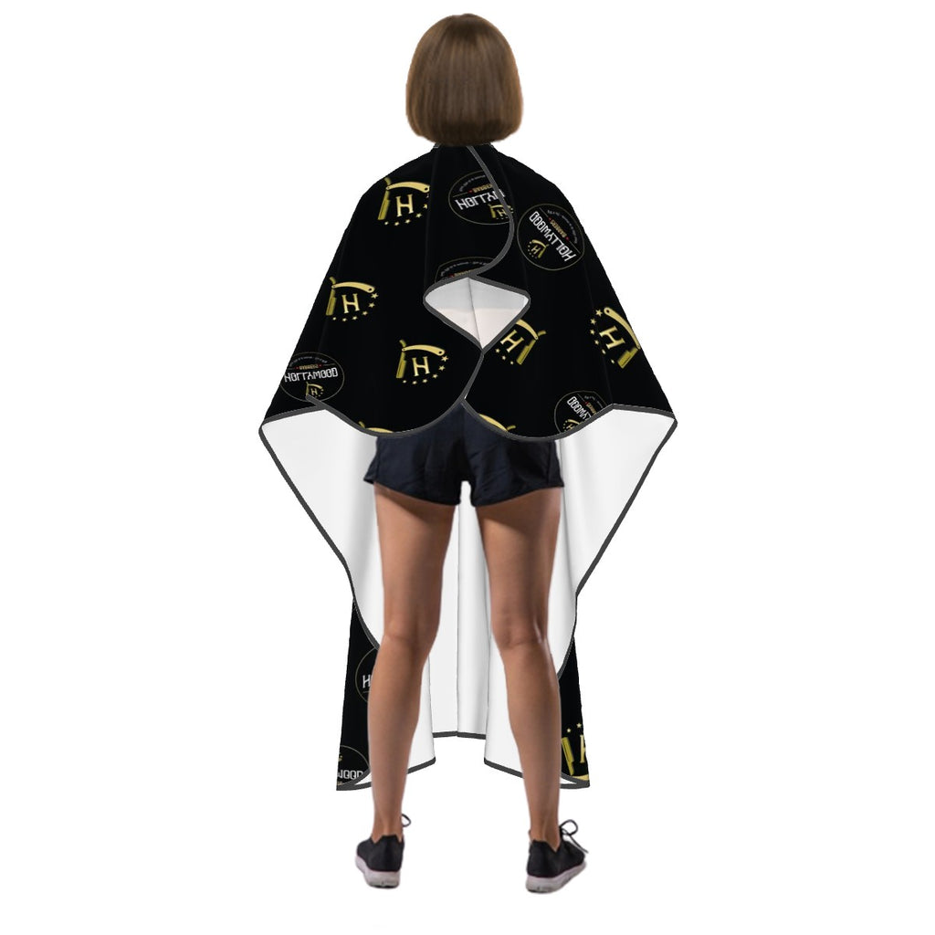 Barber Cape - Mix Black