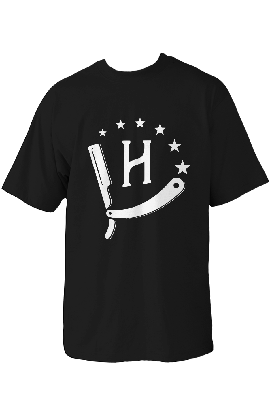 Hollywood Barbers Razor Oversized Tee