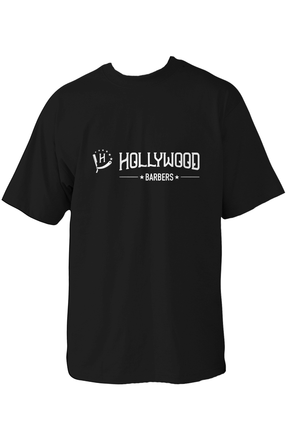 Hollywood Barbers Logo Oversized Tee