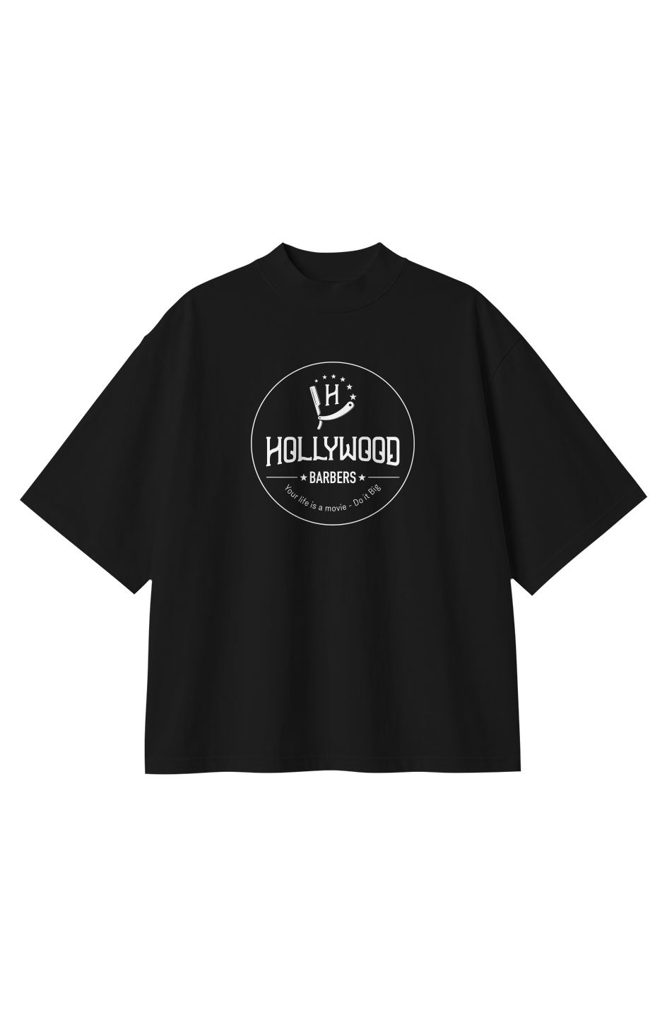 Hollywood Barbers Circle Heavyweight Tee