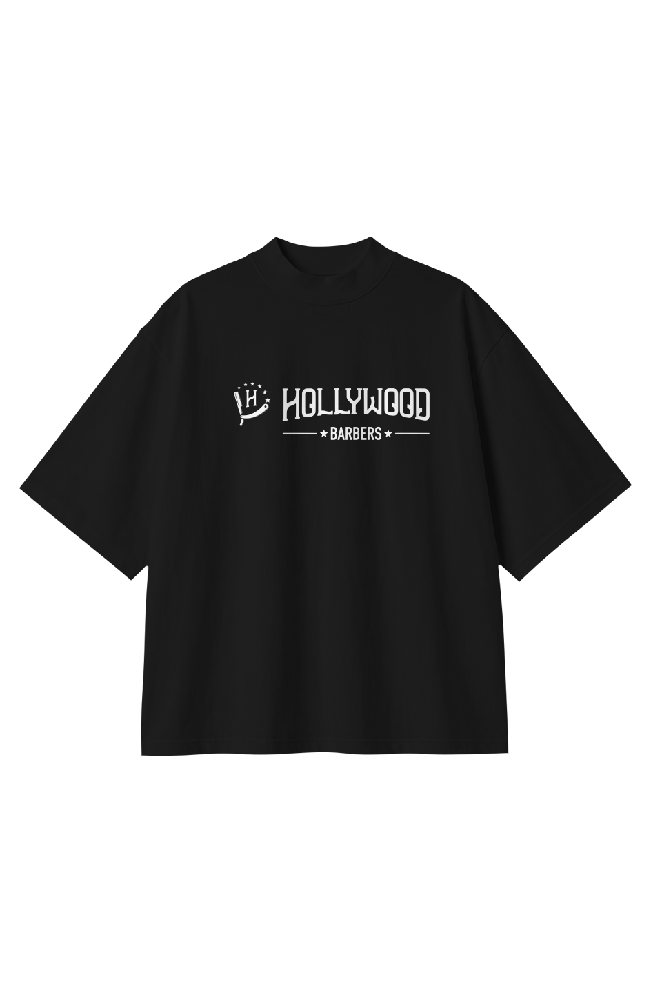 Hollywood Barbers Logo Heavyweight Tee