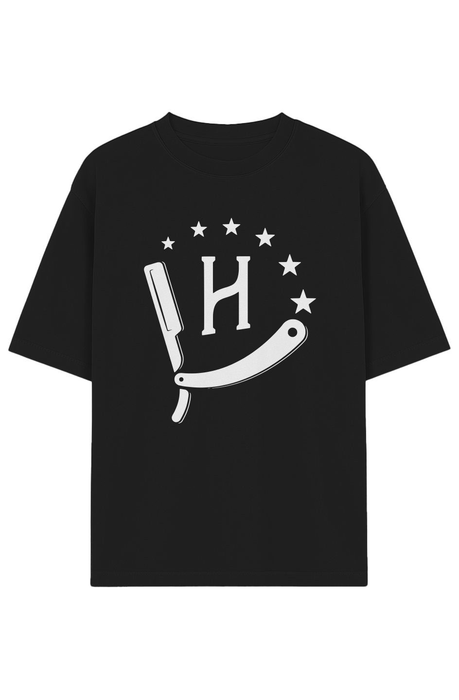 Hollywood Barbers Razor Drop Shoulder Tee