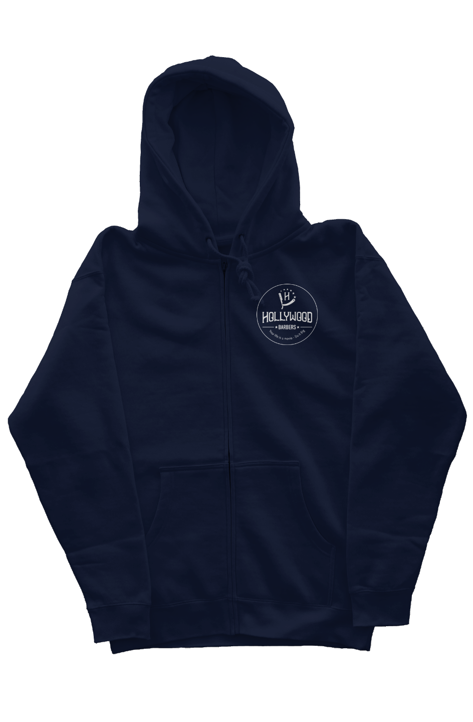 Hollywood Barbers Circle Zip Hoodie
