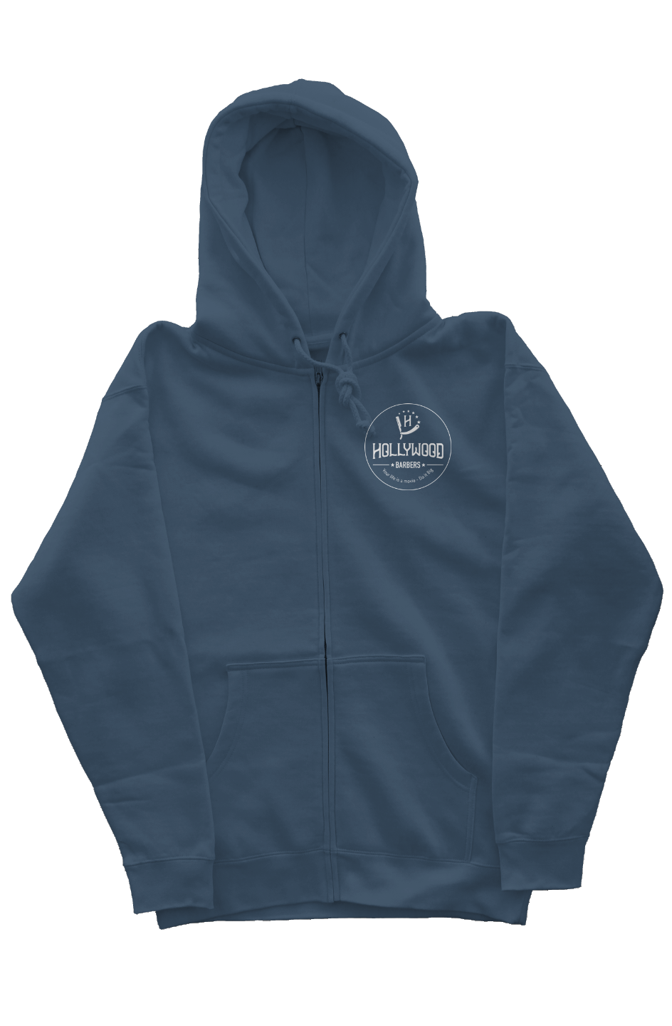 Hollywood Barbers Circle Zip Hoodie