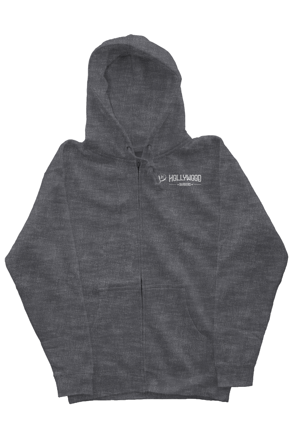 Hollywood Barbers Logo Zip Hoodie