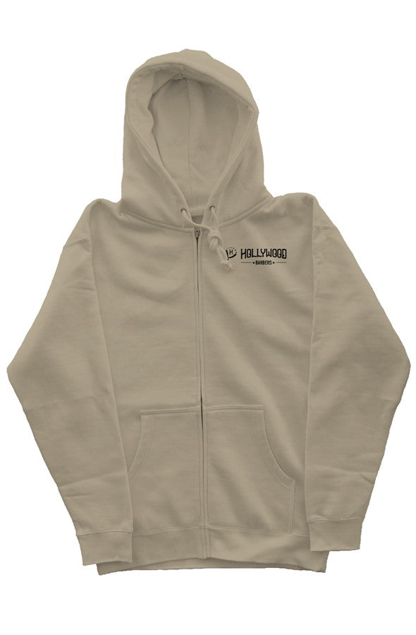 Wordmark Logo Zip Hoodie