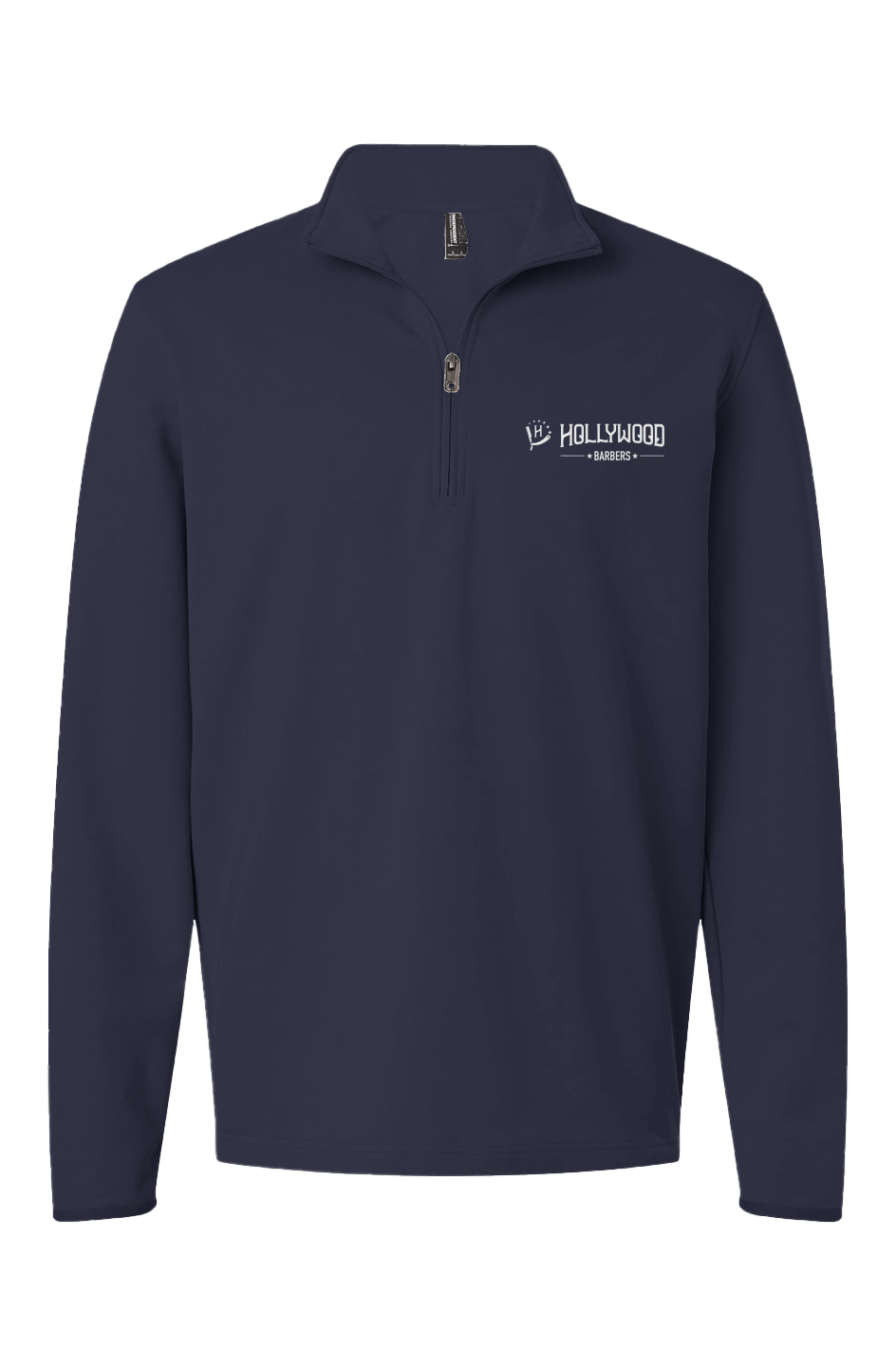 Hollywood Barbers Logo Performance Quarter Zip