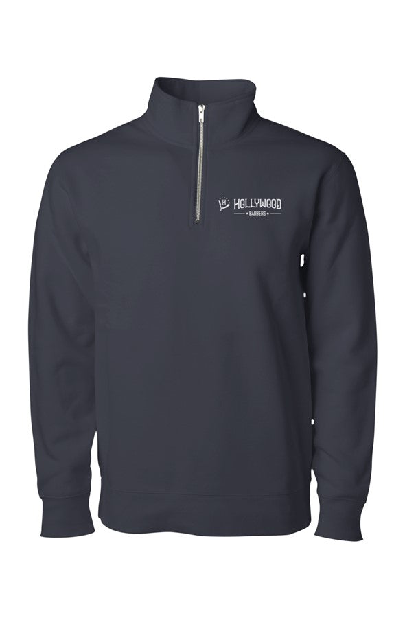 Hollywood Barbers Logo Quarter Zip