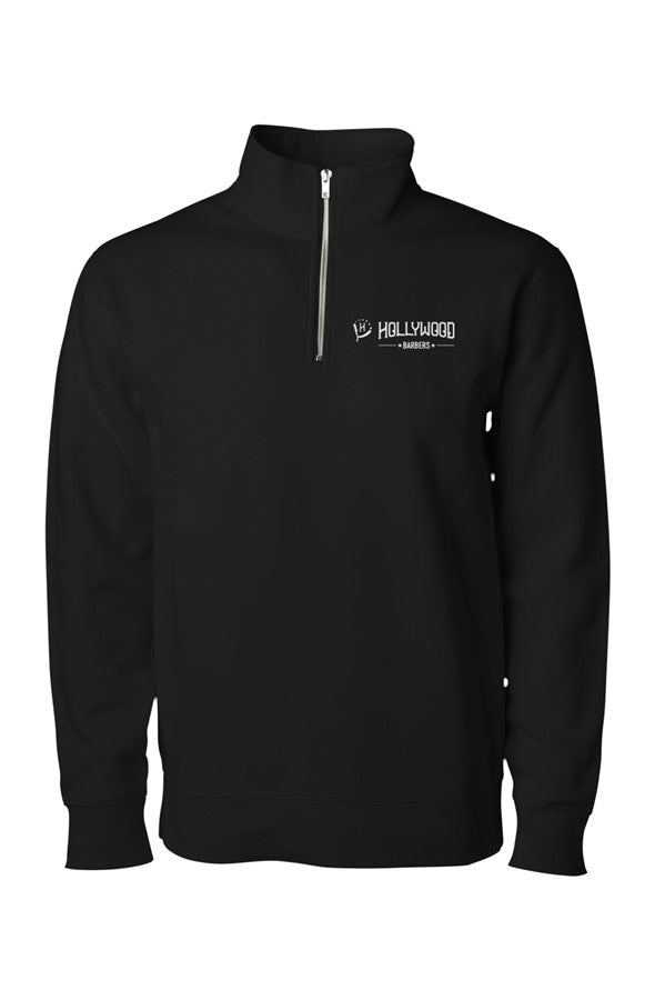 Hollywood Barbers Logo Quarter Zip