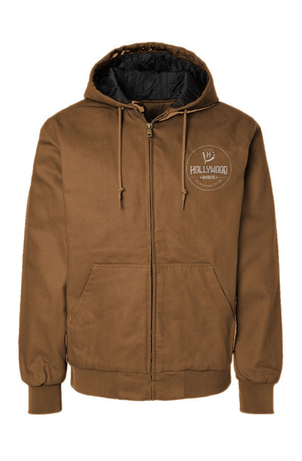 Hollywood Barbers Circle Canvas Work Jacket