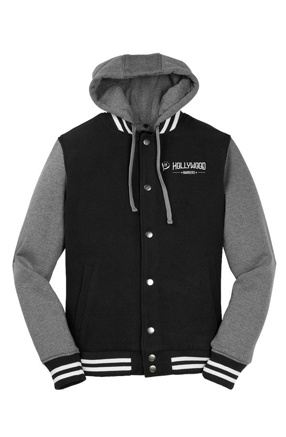 Hollywood Barbers Logo Letterman Jacket