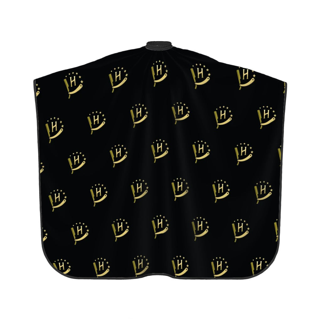 Barber Cape - Razor Black