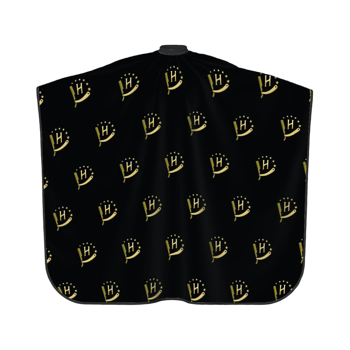 Barber Cape - Razor Black