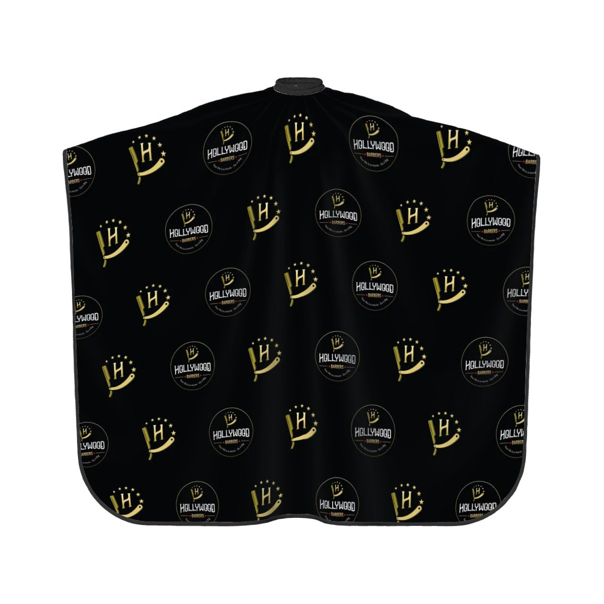Barber Cape - Mix Black