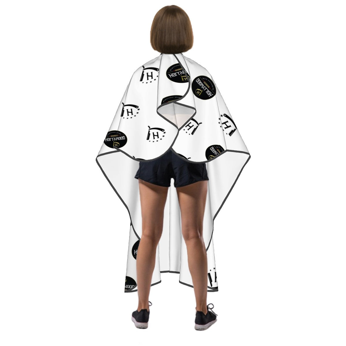 Barber Cape - Mix White