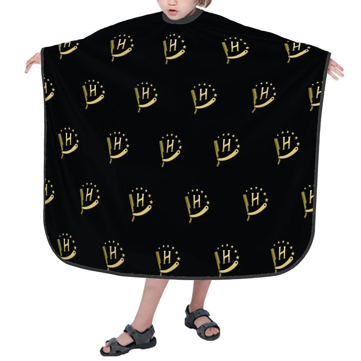 Kids Cape - Razor Black