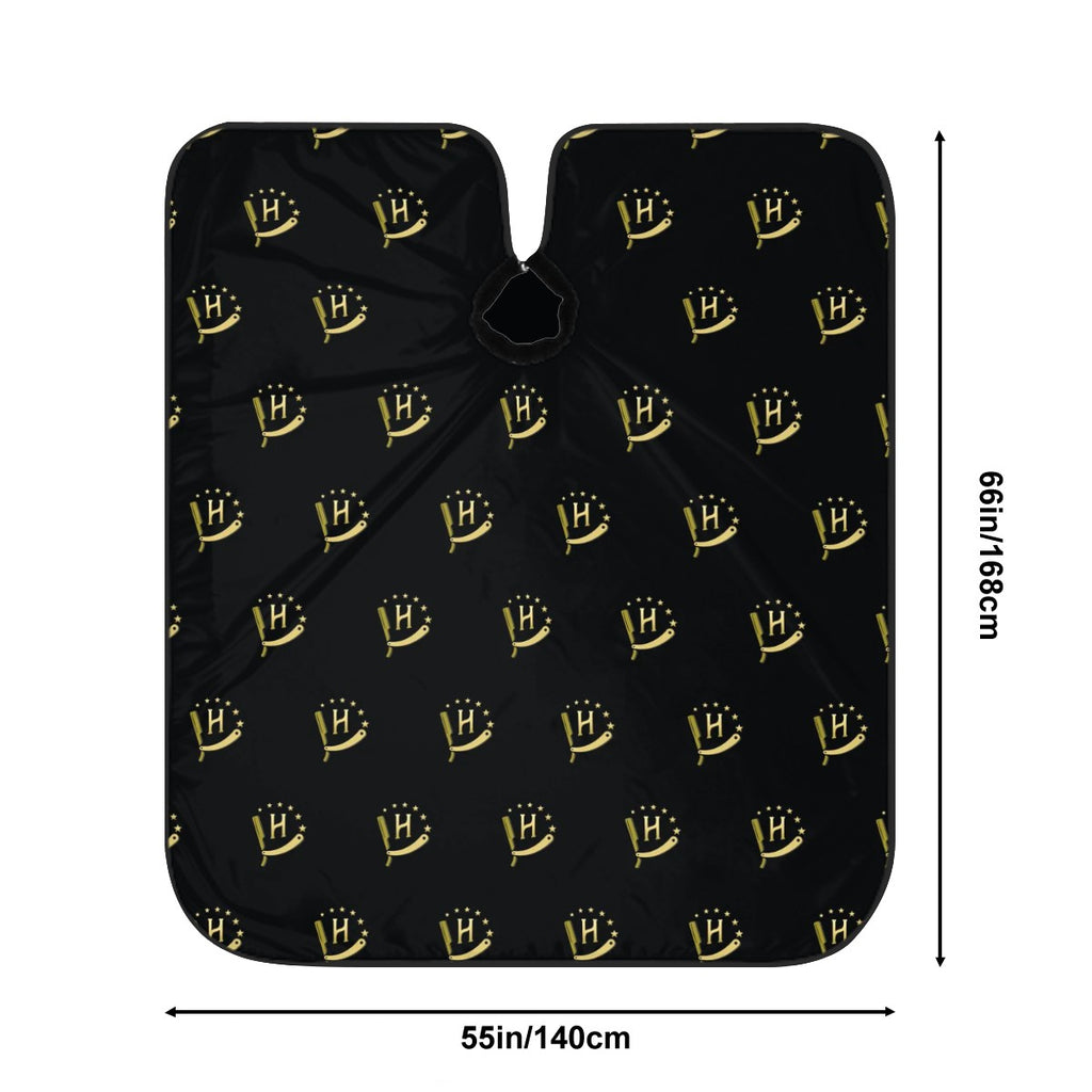 Barber Cape - Razor Black